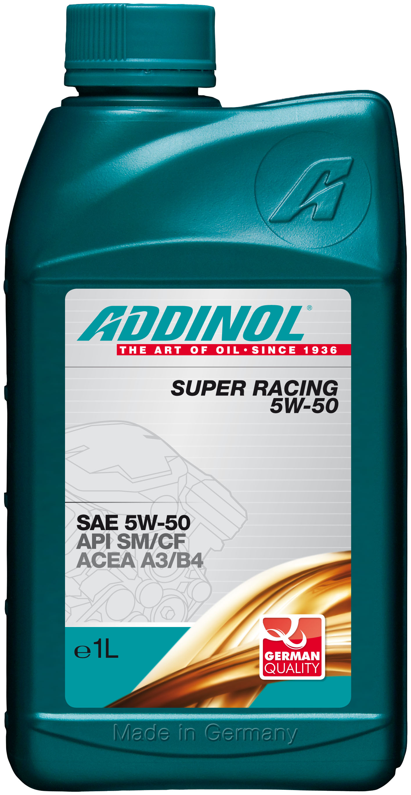 Super Racing 5W-50, 1л 4014766072122 ADDINOL – фото