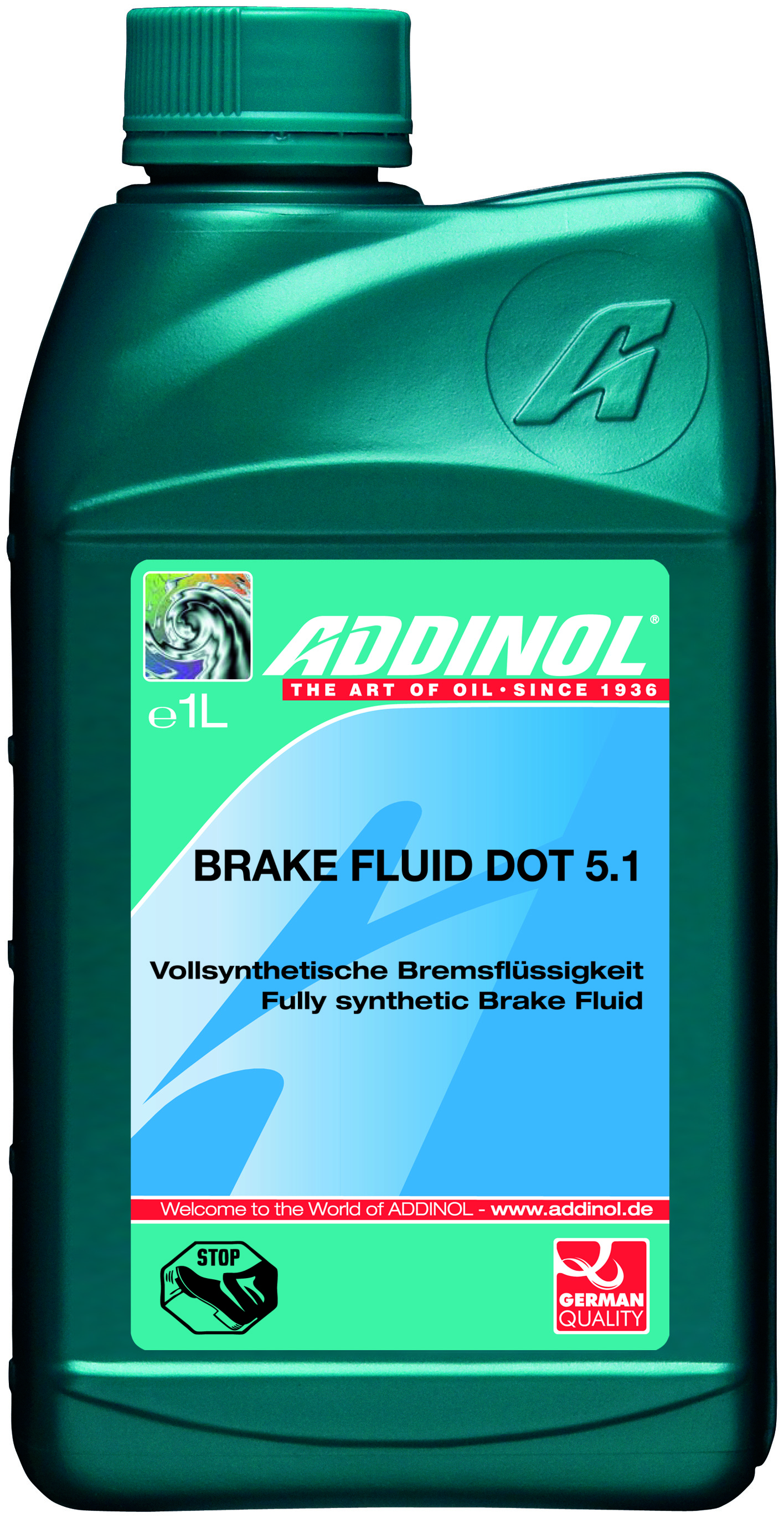 Тормозная жидкость Brake Fluid DOT 5.1 (1л) 4014766073051 ADDINOL – фото